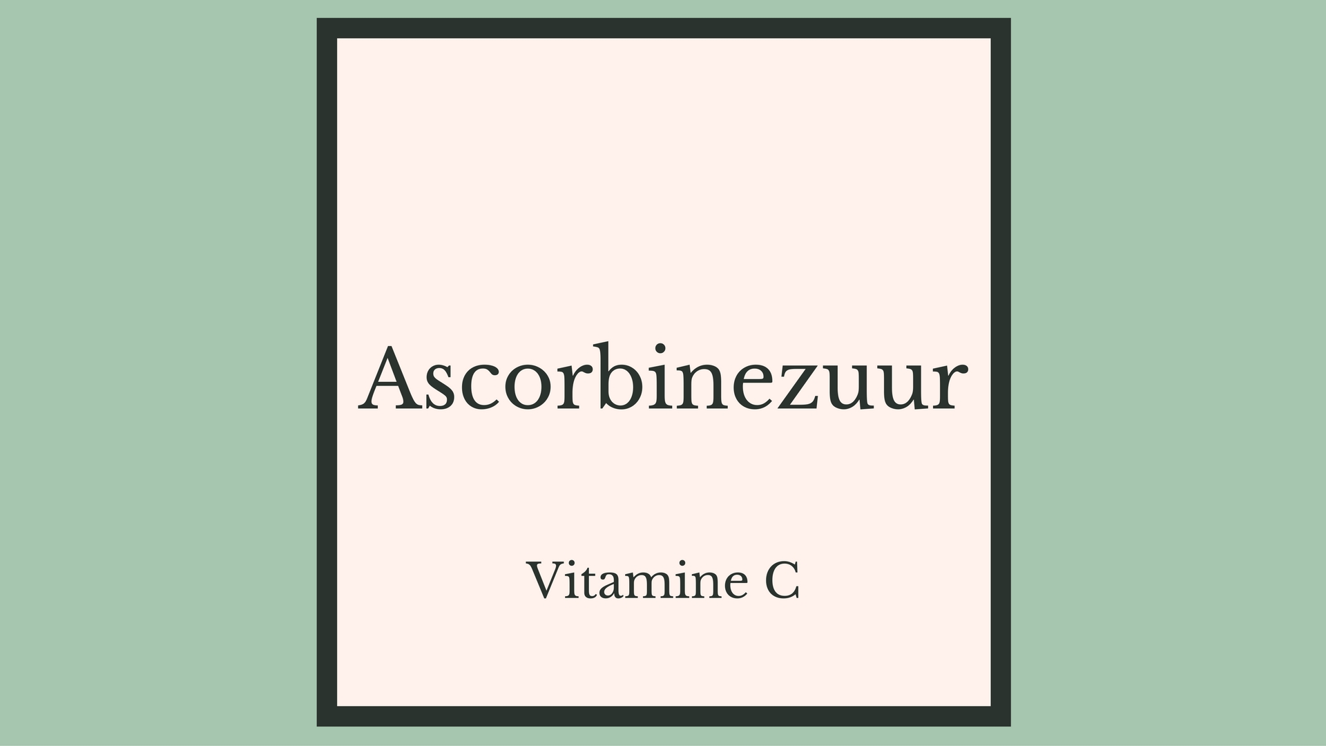 Vitamine C